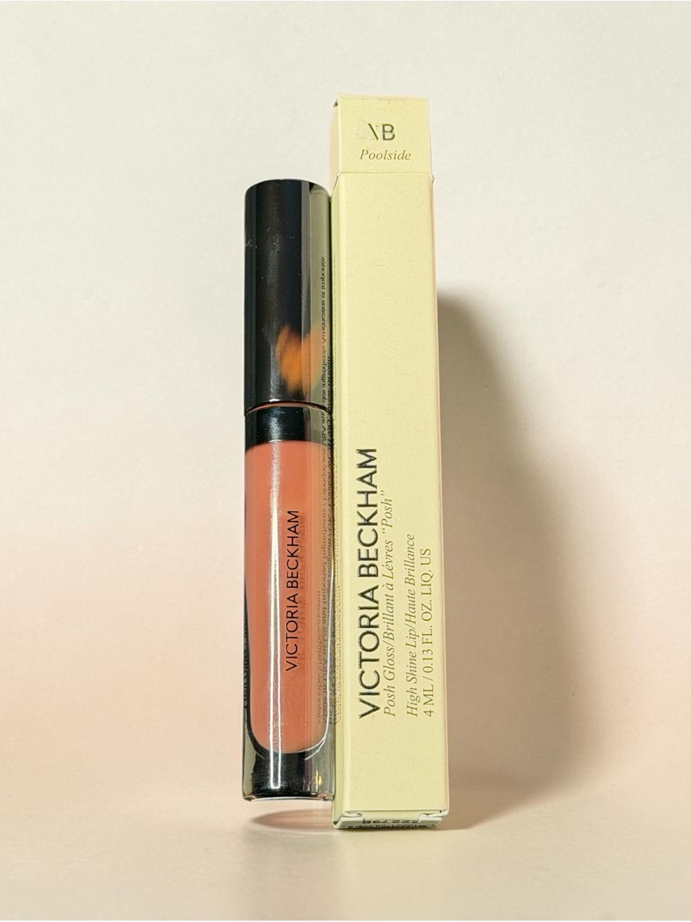 Victoria Beckham Poolside Lip Gloss — Soft Pink-Coral Shine